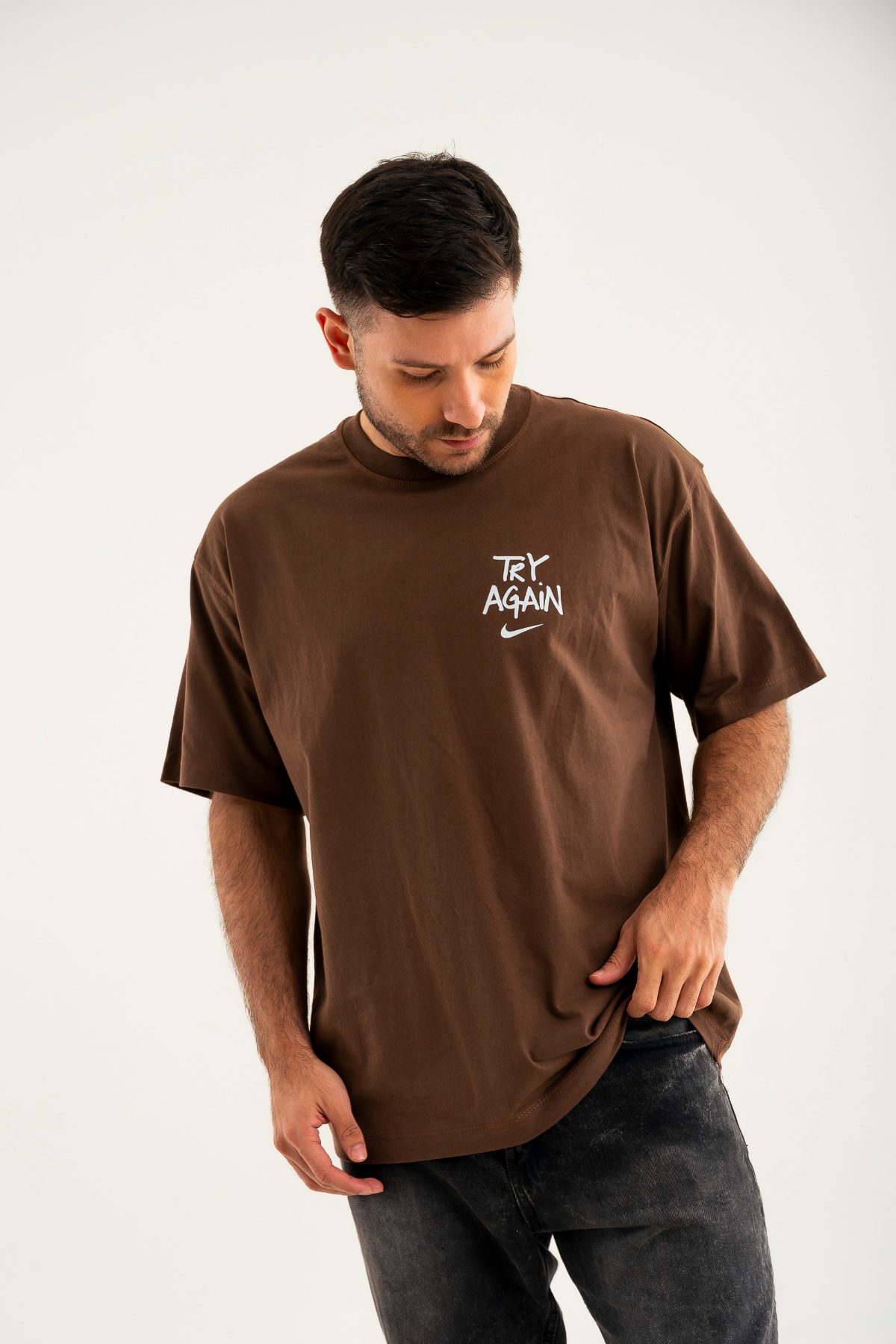 NK CARDADO en MARRON