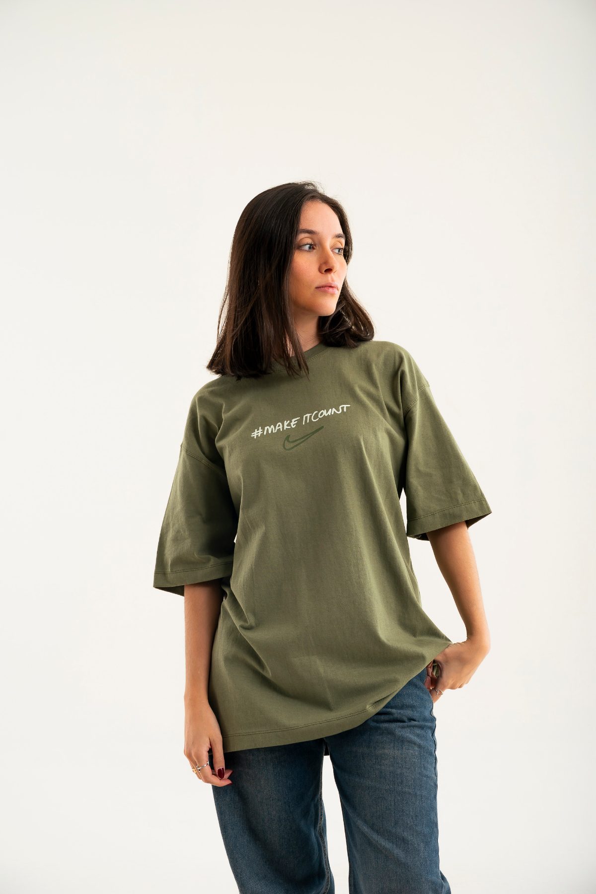 NK CARDADO en VERDE MILITAR