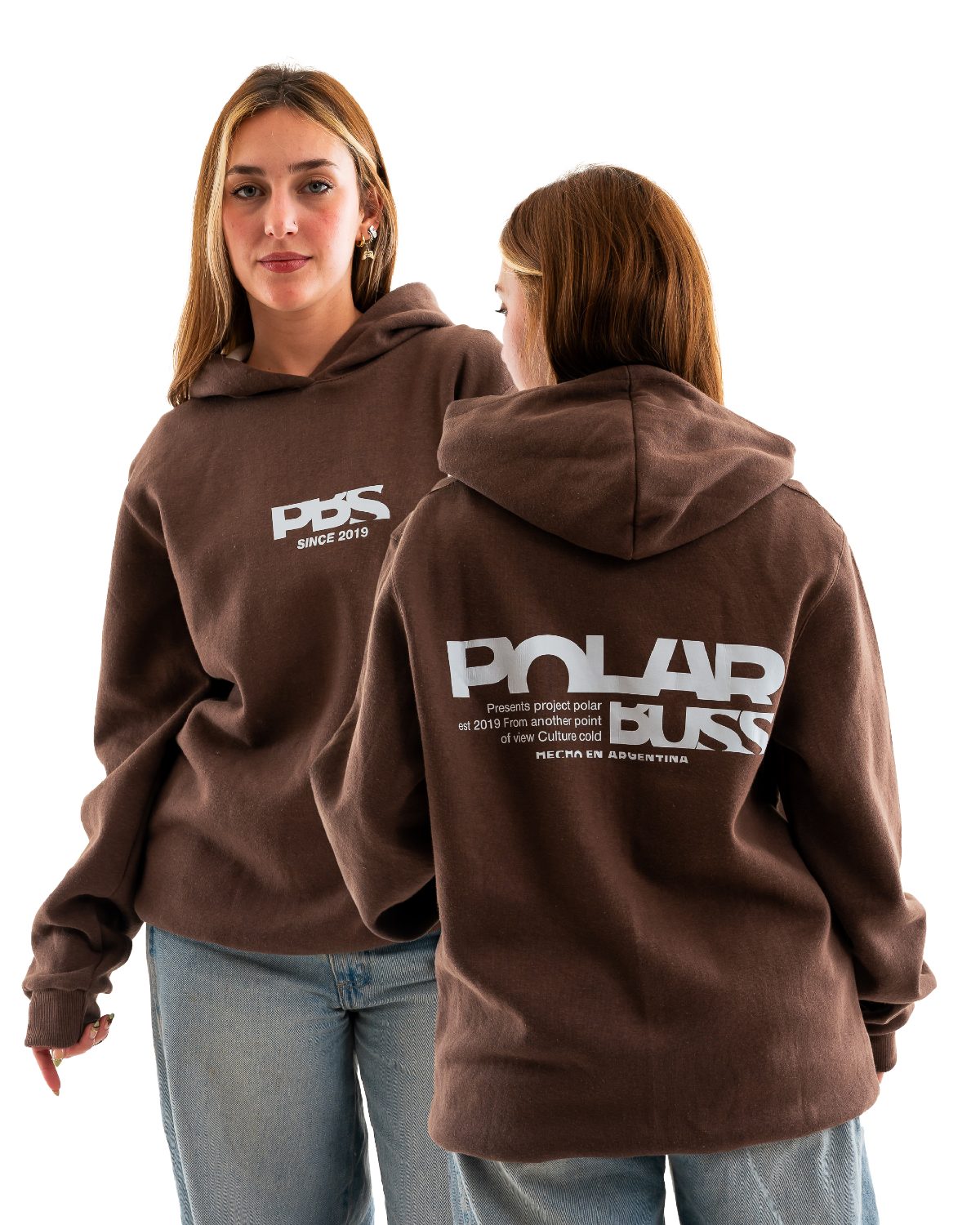 BUZO POLAR en MARRON