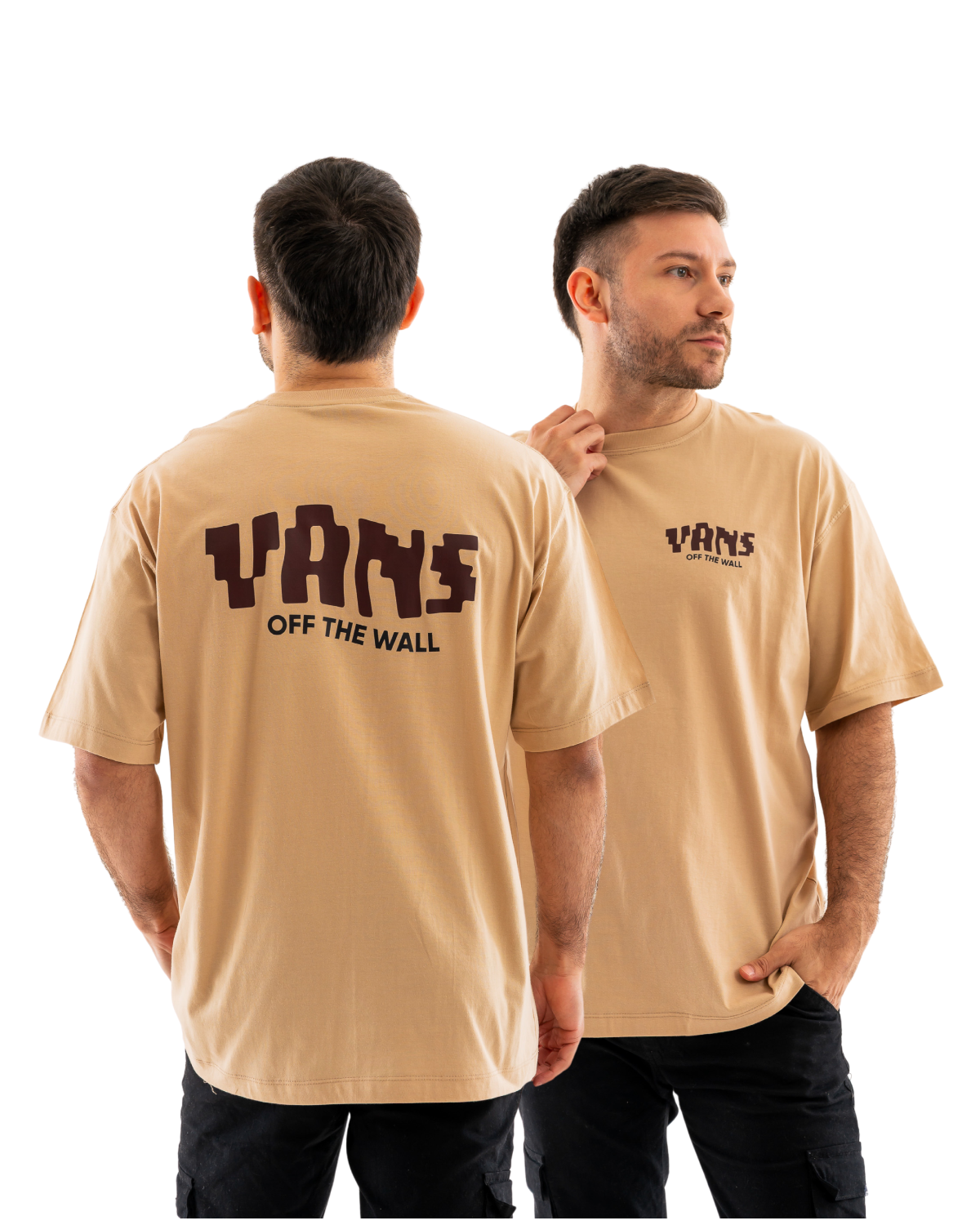 VN DOBLE ESTAMPA en BEIGE